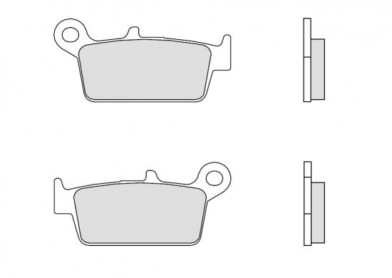 Placute de frana BREMBO 07011 CC SCOOTER