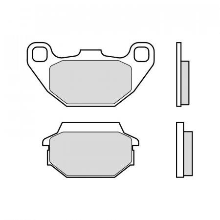 Placute de frana BREMBO 07022XS