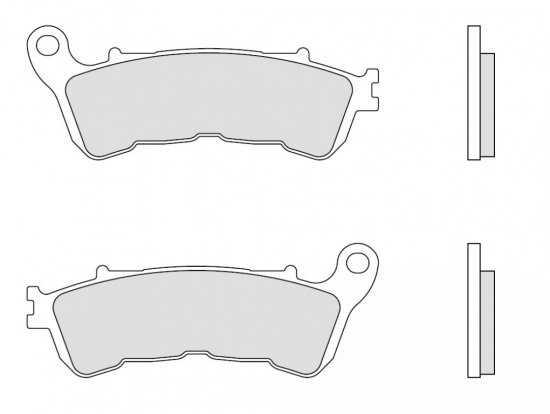 Placute de frana BREMBO 07063 CC SCOOTER