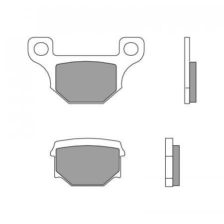 Placute de frana BREMBO 07GR09CC CC ROAD