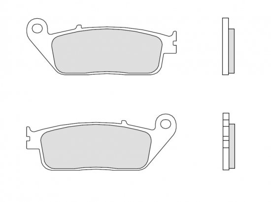 Placute de frana BREMBO 07HO30LA