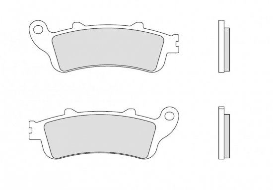 Placute de frana BREMBO 07HO42SA