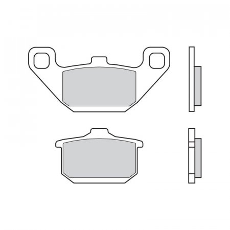 Placute de frana BREMBO pentru KAWASAKI GPZ 550 (1984-1987)