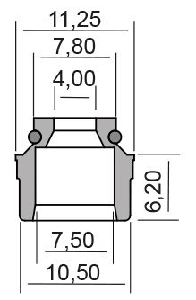 Oil seal RMS valve stem pentru APRILIA Tuono 1000 V4 R (APRC) (2011-2014)
