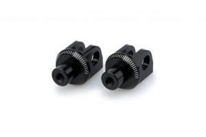 Footpeg adapters PUIG Negru