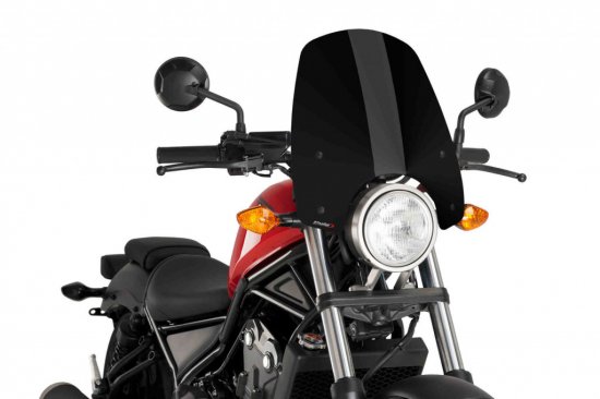 Windshield PUIG 9462N NEW. GEN TOURING Negru