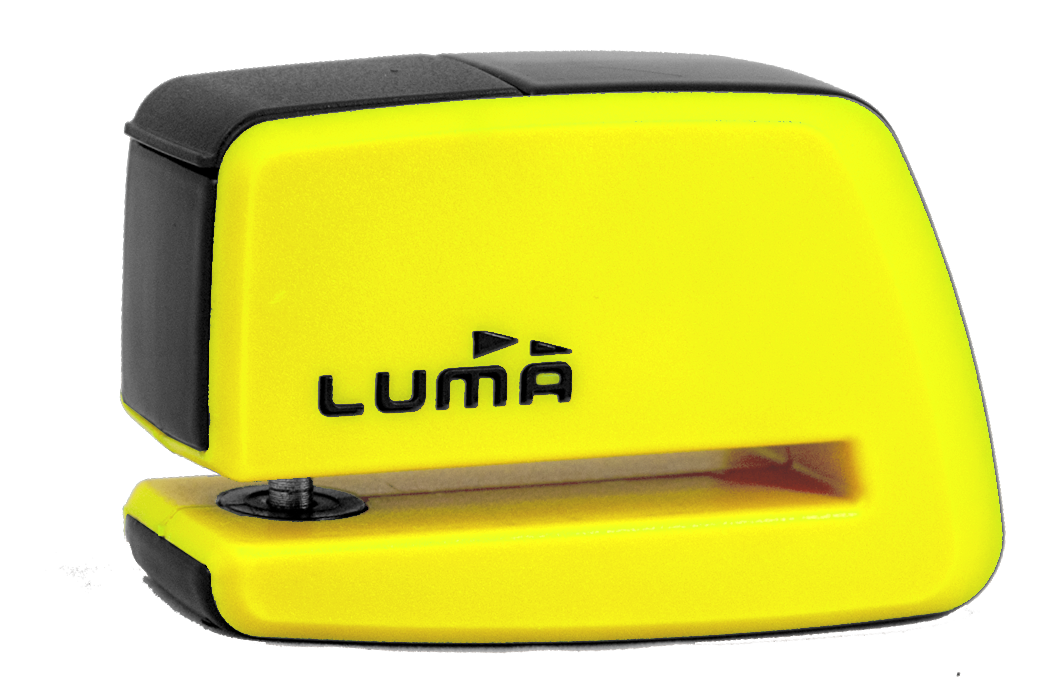 Lock LUMA DIM91DF ENDURO 91D with bag galben