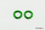 Rings for axle sliders PUIG PHB19 aluminium verde