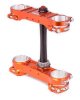 Triple clamp X-TRIG 40502009 ROCS PRO Portocaliu