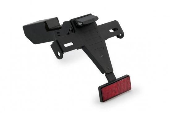 Adjustable license support PUIG 21493N Negru