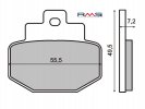 Placute de frana RMS 225100450 organic