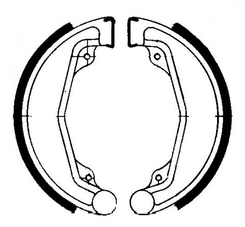 Saboti de frana FERODO 225129007