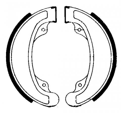 Saboti de frana FERODO 225129008