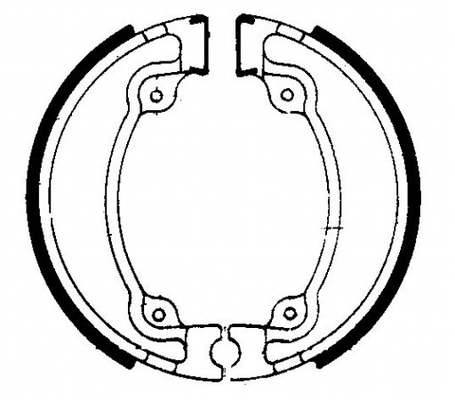 Saboti de frana FERODO 225129009