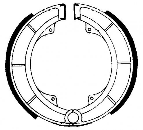 Saboti de frana FERODO 225129079