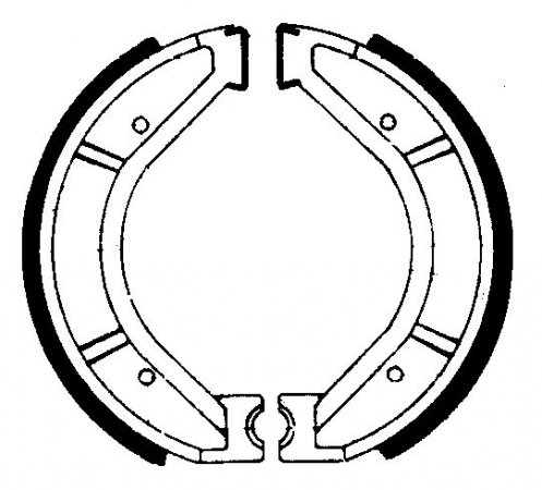 Saboti de frana FERODO 225129124