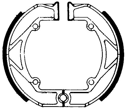 Saboti de frana FERODO 225129154