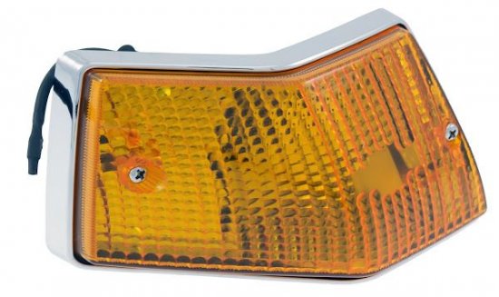 Semnal SIEM 246480470 orange - chromed rear-left