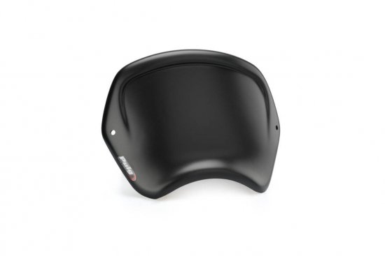 Windshield PUIG 3590J FRONTAL PLATE matt black