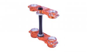 Triple clamp X-TRIG ROCS PRO Portocaliu 20-22mm