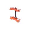 Triple clamp X-TRIG 40501001 ROCS PRO Portocaliu 22-24mm