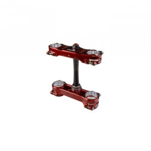 Triple clamp X-TRIG ROCS PRO Brown 20-22mm