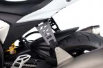 Exhaust brackets PUIG 5001N black dreapta