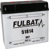 Baterie conventionala FULBAT 51814 include electrolit