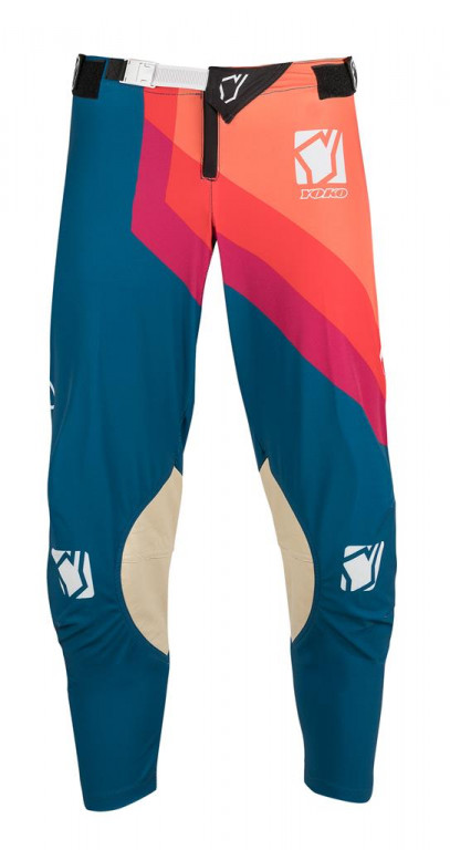 MX pants YOKO VIILEE blue / orange 38