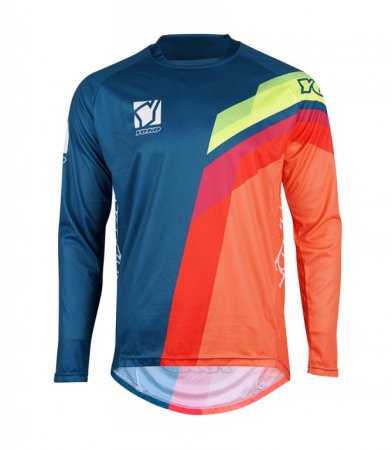 MX jersey YOKO VIILEE blue/ orange / yellow XXXL