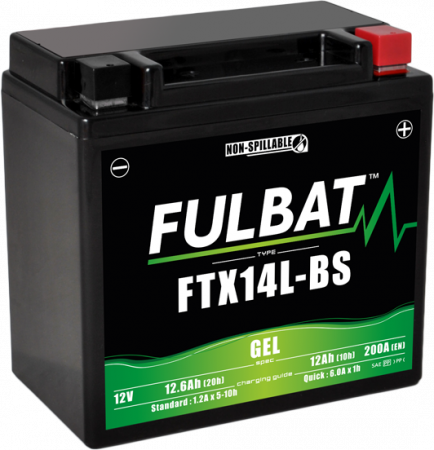 Baterie cu gel FULBAT FTX14L-BS GEL