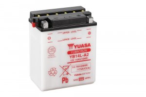 Yumicron battery with acid YUASA