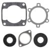 Complete gasket kit with oil seals WINDEROSA CGKOS 711061A