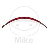 Wheel rim sticker JMT racing reflective red