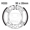 Brake shoe set EBC H333G canelati inclusiv arcurile