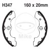 Brake shoe set EBC H347G canelati inclusiv arcurile