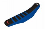 Seat cover spare part POLISPORT 8154500003 PERFORMANCE Blue/black