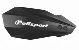 Handguard POLISPORT 8308500024 MX BULLIT with mounting system Black