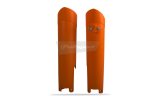 Fork guards POLISPORT 8398500001 (pereche) orange KTM