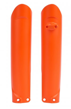 Fork guards POLISPORT 8398600001 (pereche) orange KTM