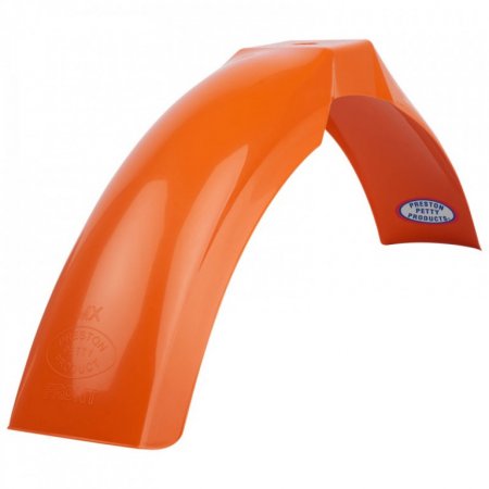 Front Fender POLISPORT Pumpkin orange pentru YAMAHA YZ 125 (1980-2024)