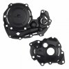 Clutch and ignition cover protector kit POLISPORT 91347 Negru