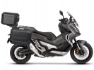 Set complet de cutii de aluminiu SHAD TERRA NEGRU, 48L cutie centrala si 36L / 36L cutii laterale, i SHAD HONDA X-ADV 750