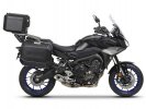 Set complet de cutii de aluminiu SHAD TERRA NEGRU, 48L cutie centrala si 36L / 36L cutii laterale, i SHAD YAMAHA MT-09 Tracer / Tracer 900