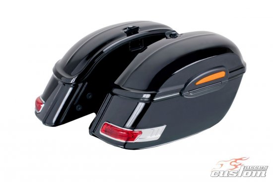 Genti rigide CUSTOMACCES ARS002N TOURING Negru pereche