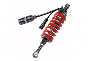 Amortizor BITUBO adjustable: hydraulic spring preload, rebound, double compression, length red spring