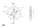 Pinion fata SUPERSPROX CST-277:13 13T, 428