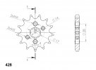 Pinion fata SUPERSPROX CST-277:14 14T, 428