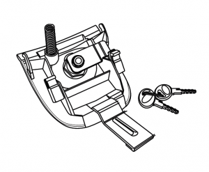 Locking system SHAD for SH37