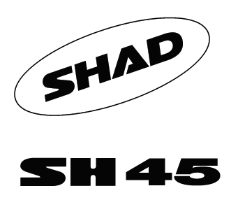 Stickers SHAD Alb for SH45 pentru BMW K 1100 LT